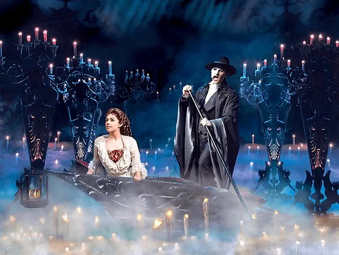 Billets pour The Phantom of the Opera a Broadway - Naviguer