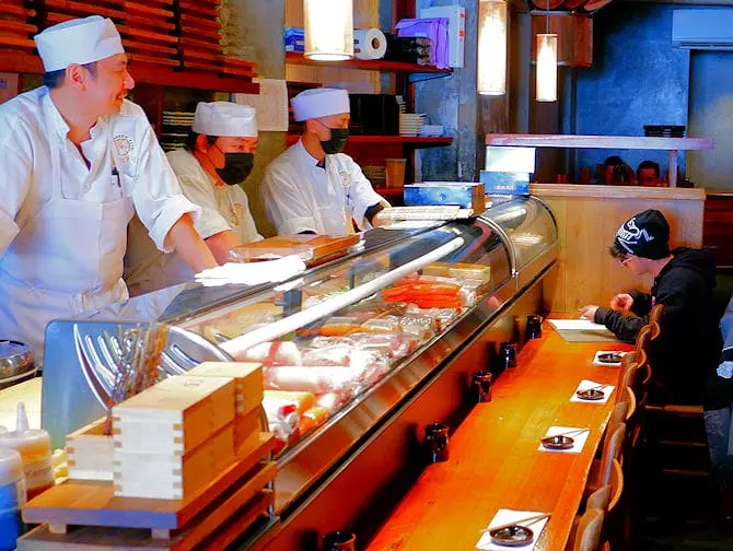 Sushi à New York