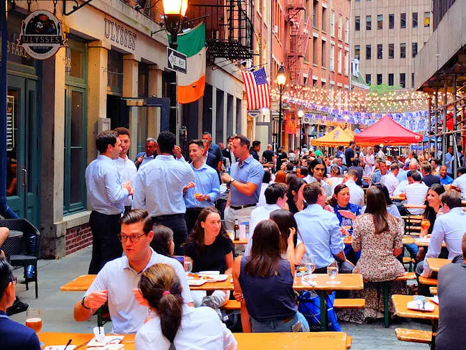 Restaurants Stone Street New York