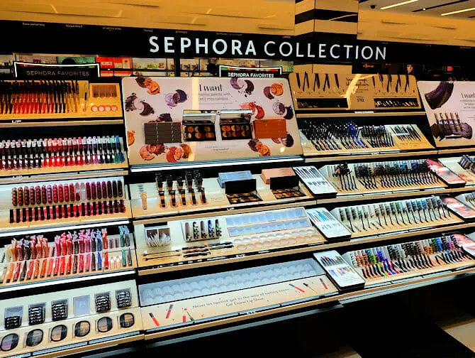 Maquillage à New York - Sephora intérieur