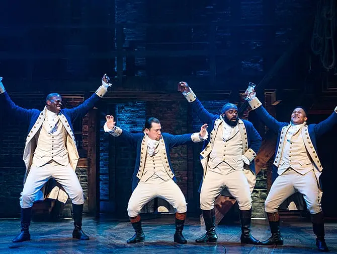 Billets pour Hamilton à Broadway - Un spectacle hip hop