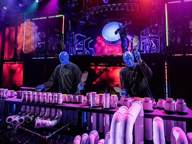 Billets pour Blue Man Group à New York - Sur scène