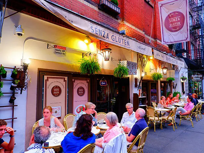 Sans gluten à New York