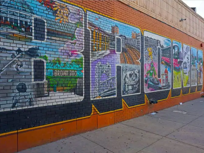 Visite guidée de Brooklyn, du Queens et du Bronx - Street Art dans le Bronx