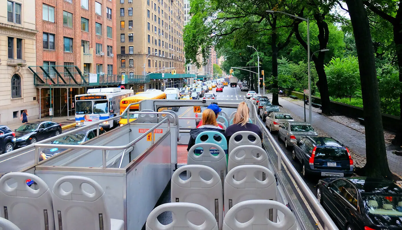 Bus touristique Gray Line à New York - Guide