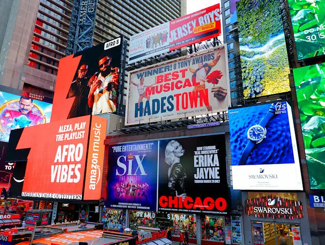 Que faire à Theater District 
