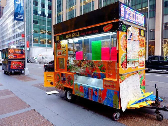 La Street Food à New York - Food cart