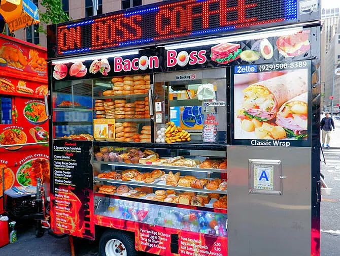 La Street Food à New York - Street food