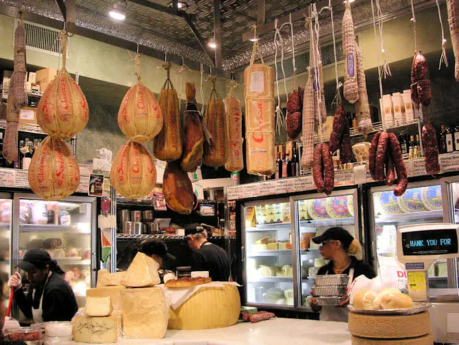 Food tour à Chinatown et Little Italy - Fromages italiens
