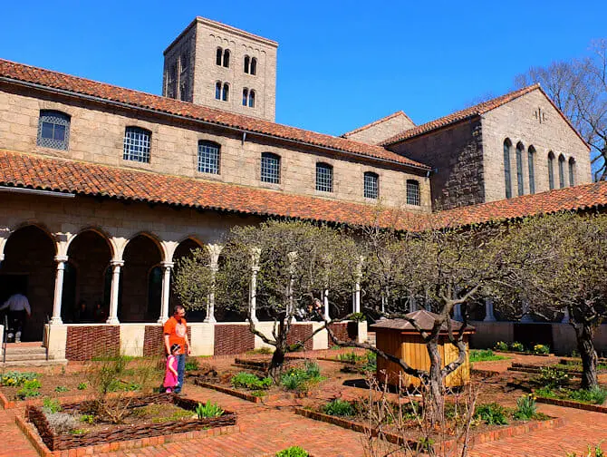 Le Met Cloisters à New York - Jardin