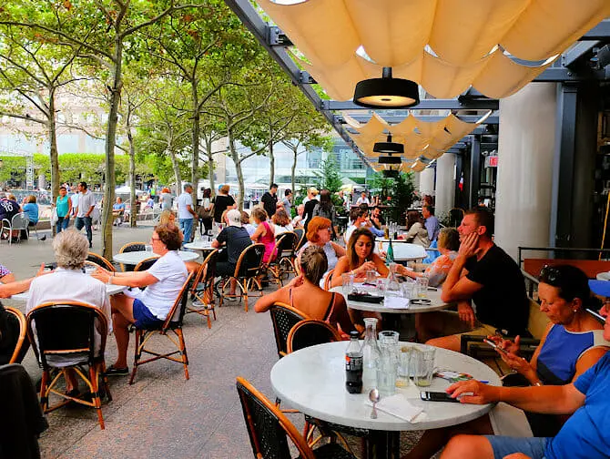 Le District à New York - Terrasse