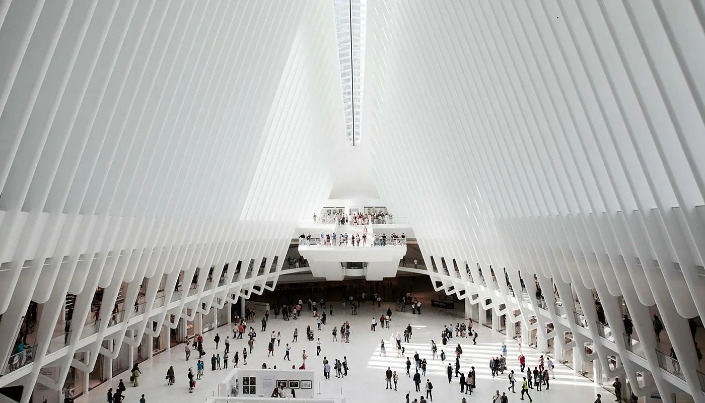 World Trade Center Transportation Hub - Intérieur