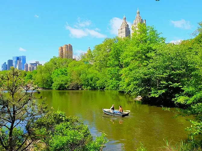 Tour en Barque à Central Park - Barque