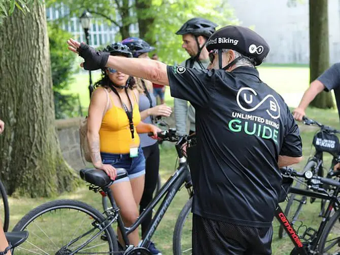 Visite guidée de Central Park à vélo avec guide français - Fontaine