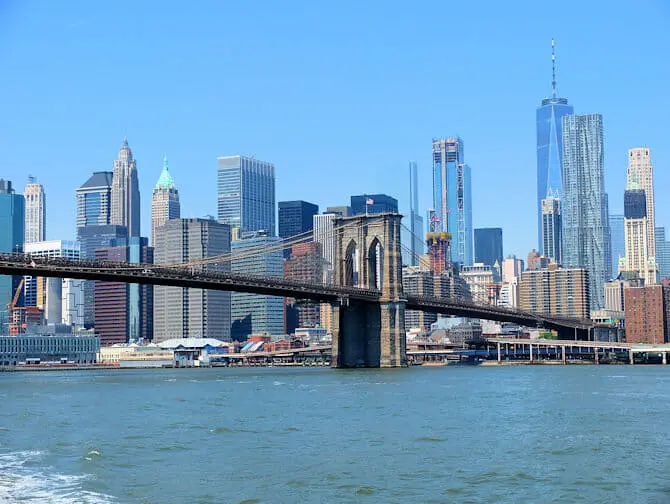 NYC Ferry à New York - Brooklyn Bridge