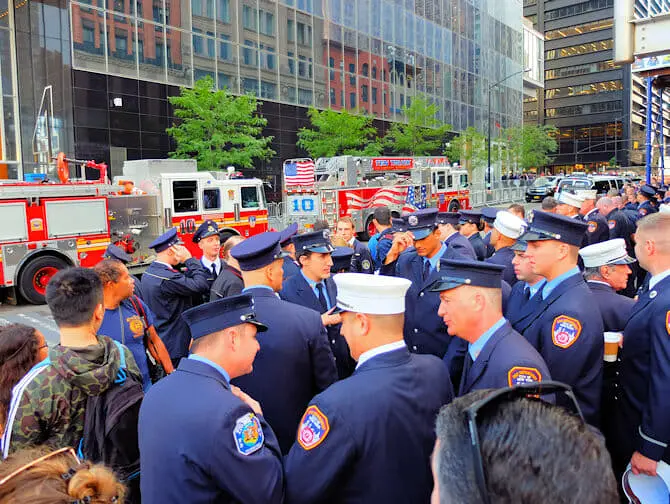 Le 11 septembre à New York - pompiers