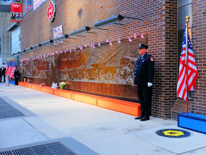 Le 11 septembre à New York - Memorial Wall