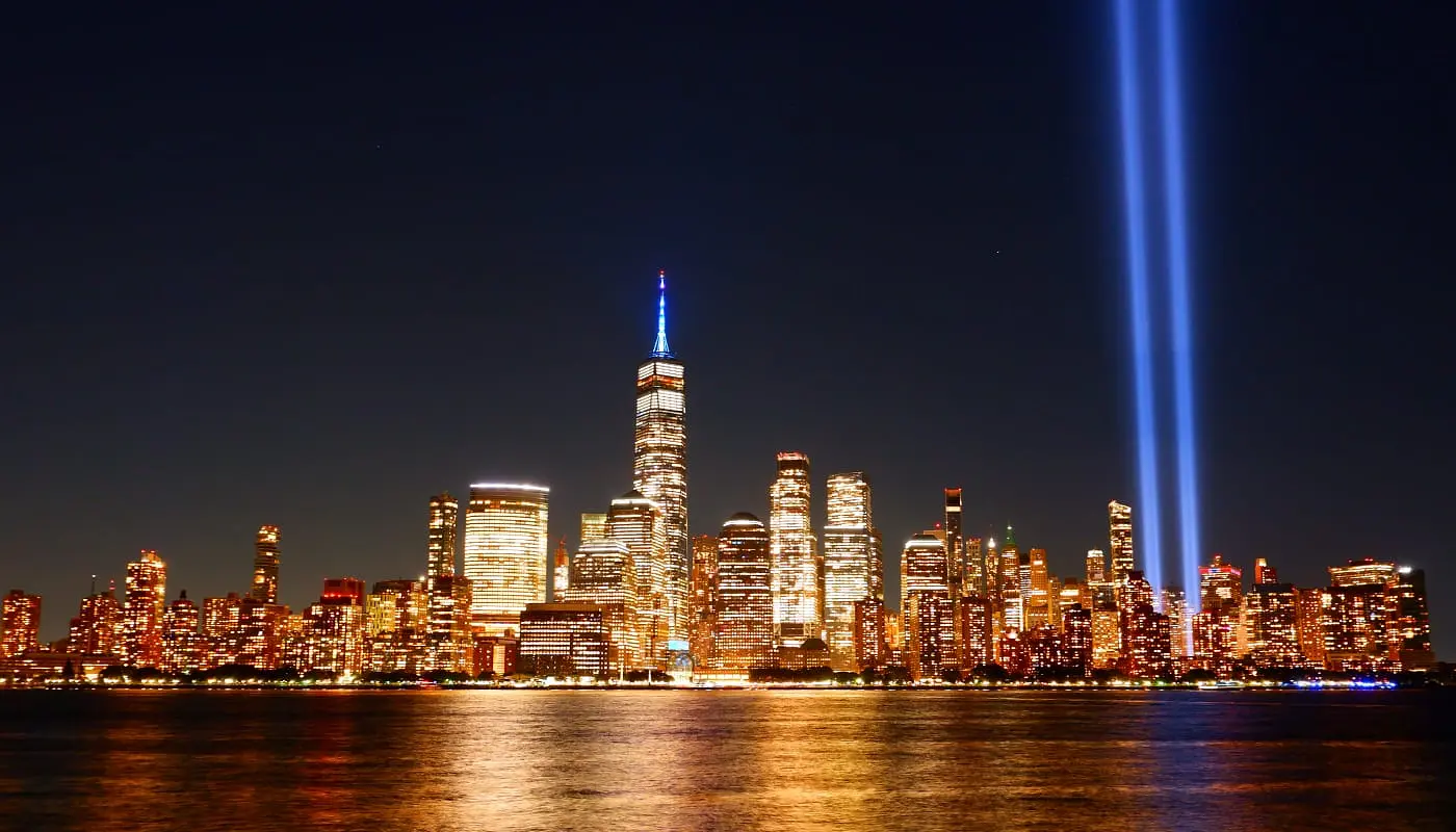 Le 11 septembre à New York - Tribute in Light