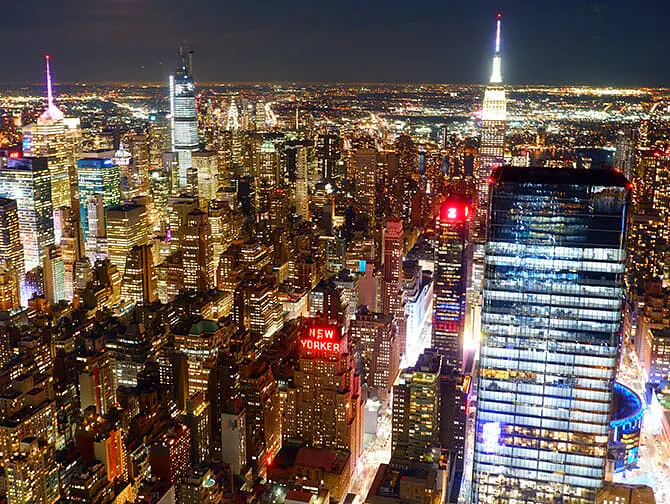 Billets pour le Edge New York - Vue de nuit
