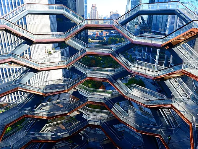 Billets pour le Vessel à New York - Vue depuis le Vessel