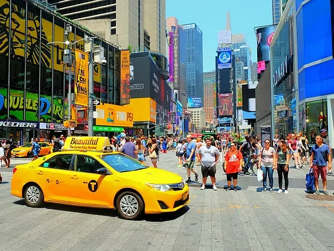Visite Super-héros à New York - Times Square