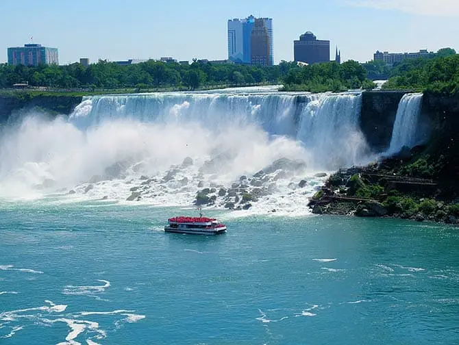 Excursion de New York aux Niagara Falls en bus - Maid of the Mist