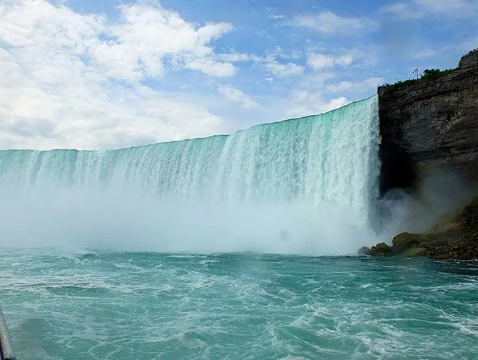 Excursion de New York aux Niagara Falls en bus - Vue depuis Maid of the Mist