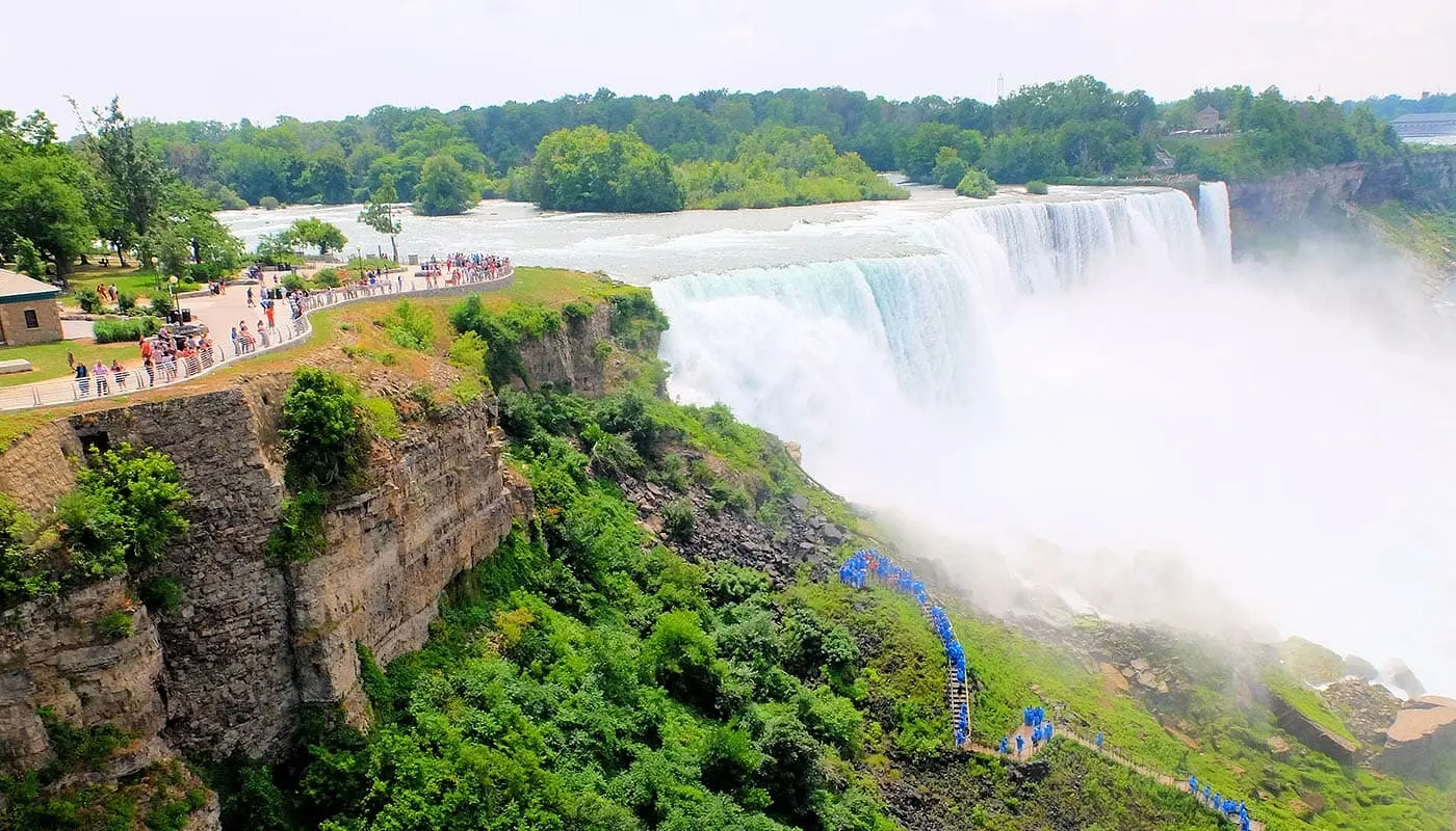 Excursion de New York aux Niagara Falls en bus - Vue depuis la tour d'observation