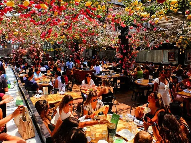 Restaurants &agrave; New York - Birreria Rooftop Terrace