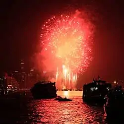 Le 4 juillet à New York