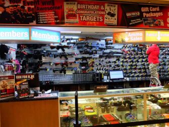 Stand de tir à New York - Armes