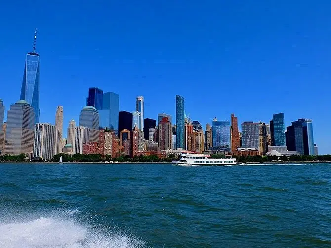 High Speed Boat Tour à New York - Vue depuis le bateau
