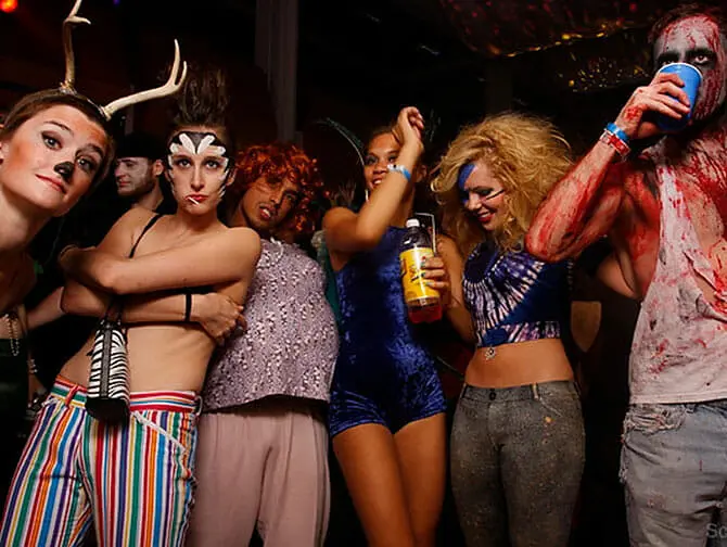 Soirees d'Halloween a New York