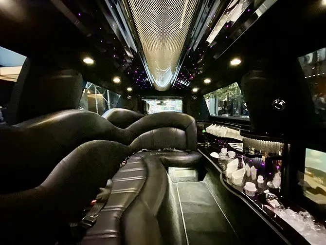 Limousine a New York location - Interieur