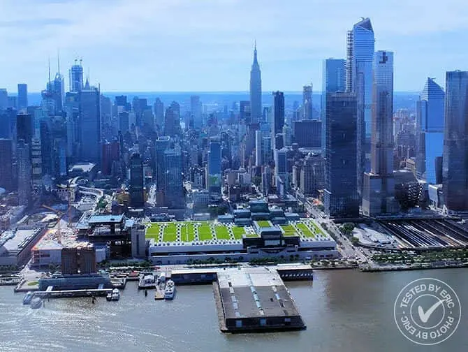 Vol en hélicoptère à New York - Au-dessus de l'Hudson