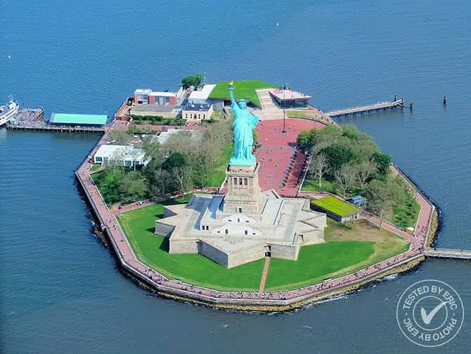 Vol en hélicoptère à New York- Statue de la Liberté