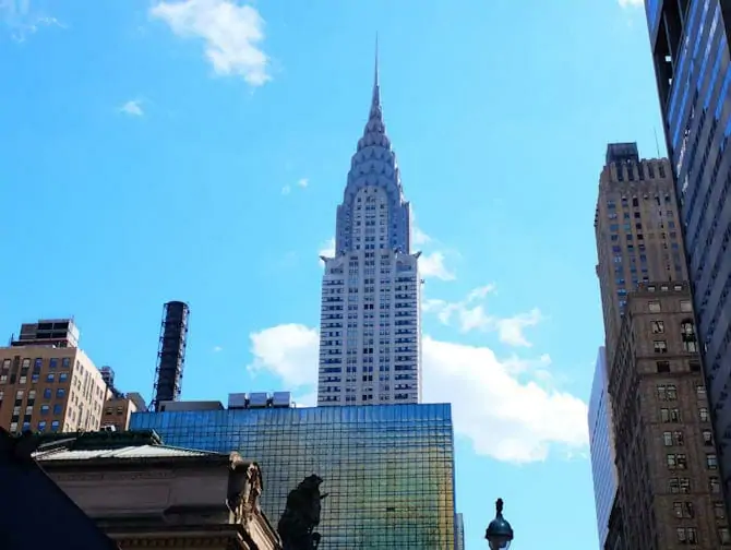 Chrysler Building à New York - Style Art Deco