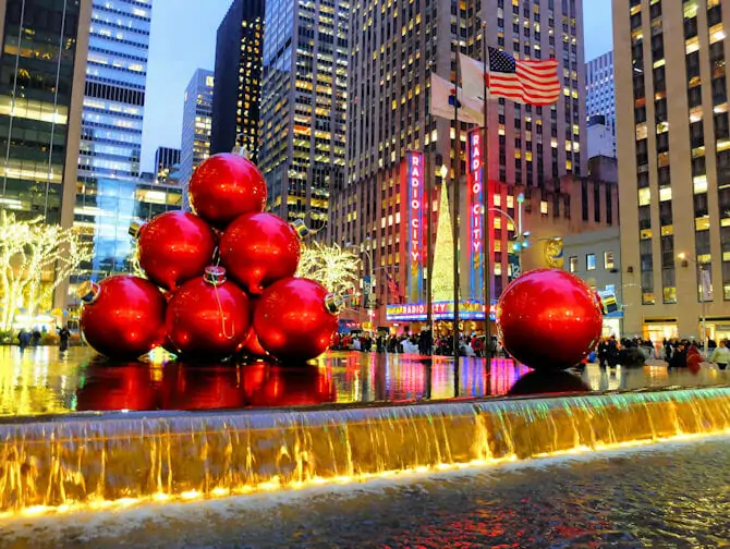 Visite guidée privée à pied de New York - Visite guidee privee Noel