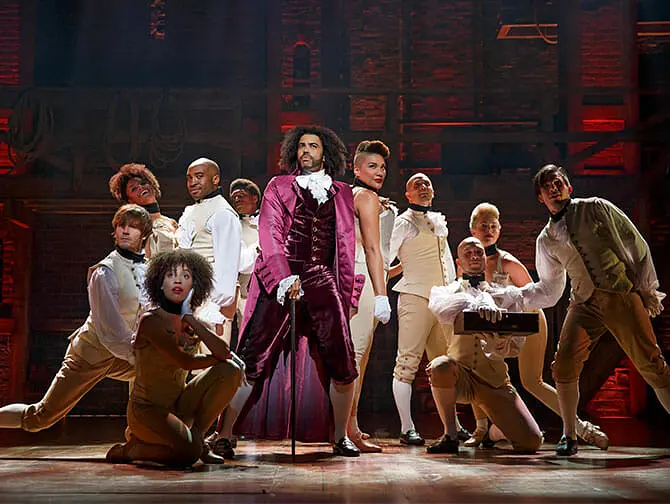 Billets pour Hamilton à Broadway - Les acteurs