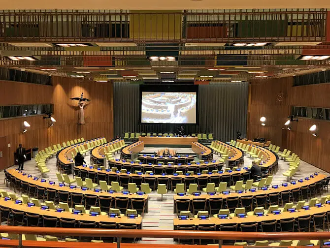 Le Siège de l’ONU à New York - Trusteeship Council Chamber