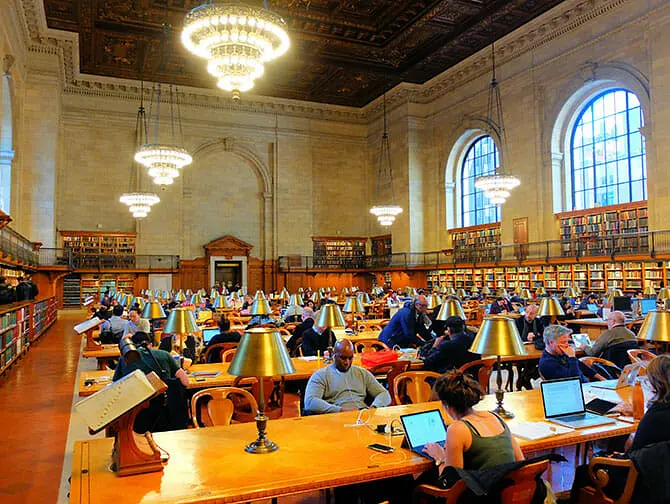 Lieux de tournage a New York - Public Library