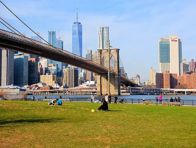 Lieux de tournage a New York - Sex and the City Brooklyn Bridge