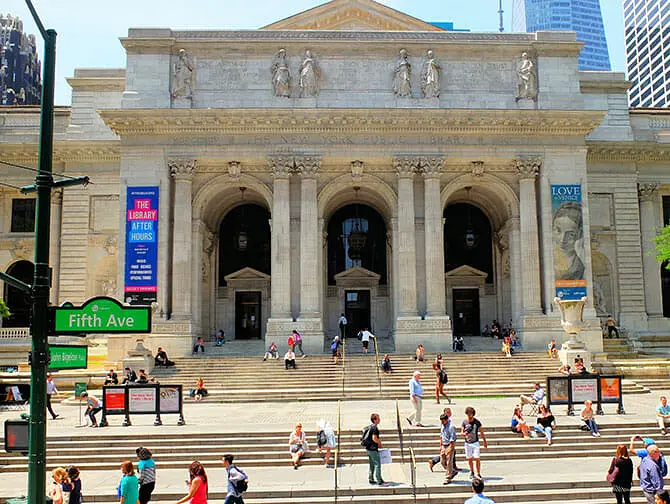 Lieux de tournage a New York - Le Jour d Apres Public Library