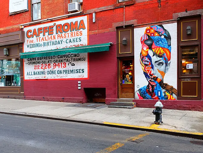 Visite guidée de New York avec guide français - Little Italy Street Art
