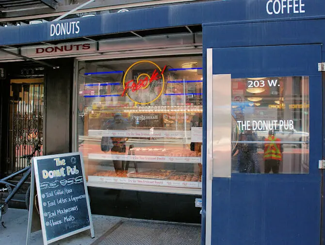 Meilleurs donuts a New York The Donut Pub 1