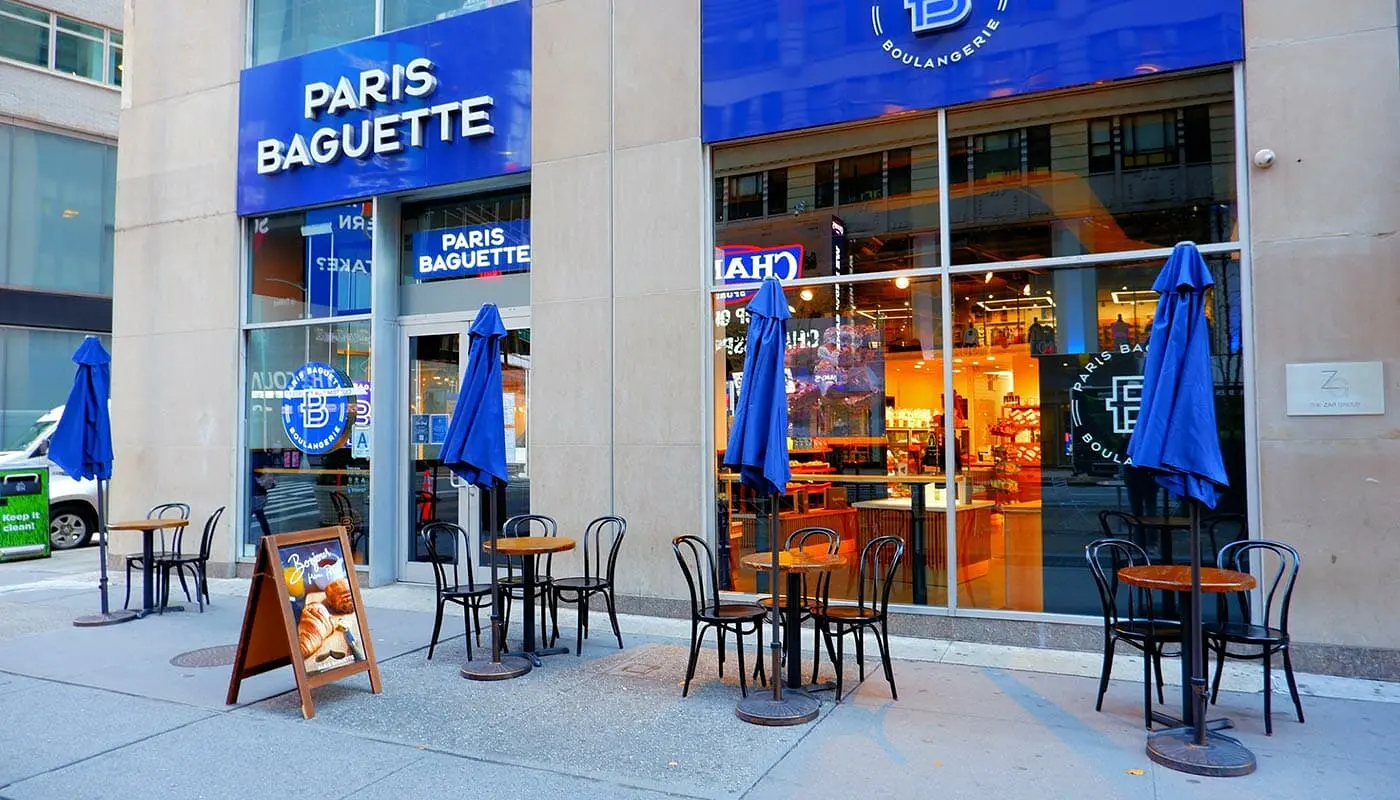 Restaurants français à New York Paris Baguette