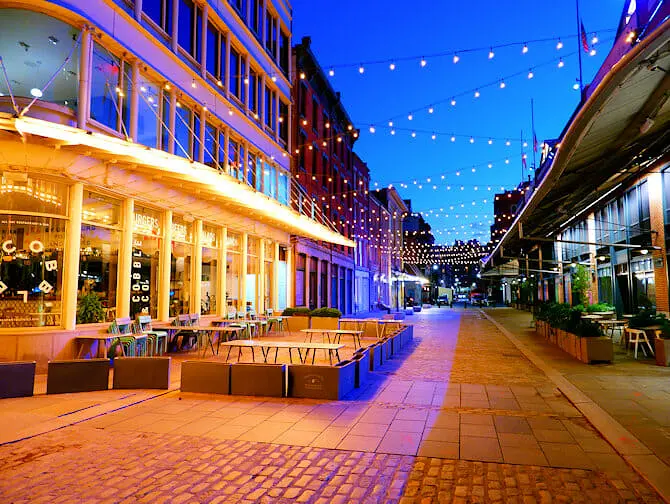 Que faire à South Street Seaport - De nuit