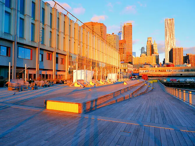 Que faire à South Street Seaport - Lever du soleil
