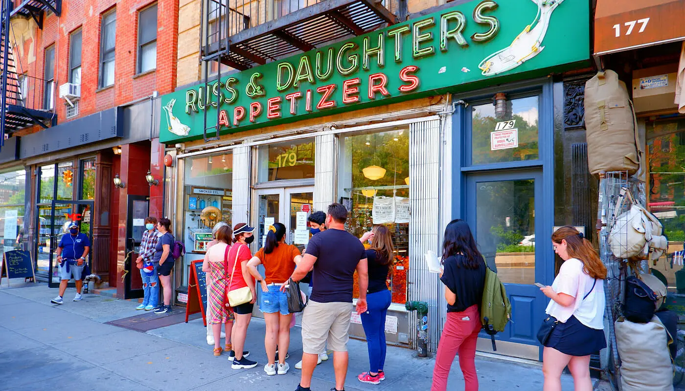 Les meilleurs bagels à New York - Russ and Daughters