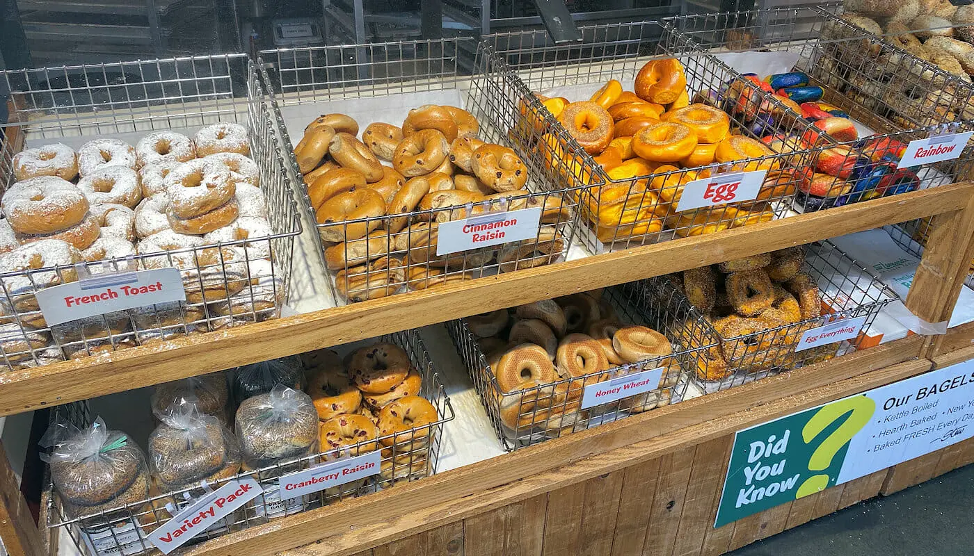 Les meilleurs bagels à New York - Supermarche